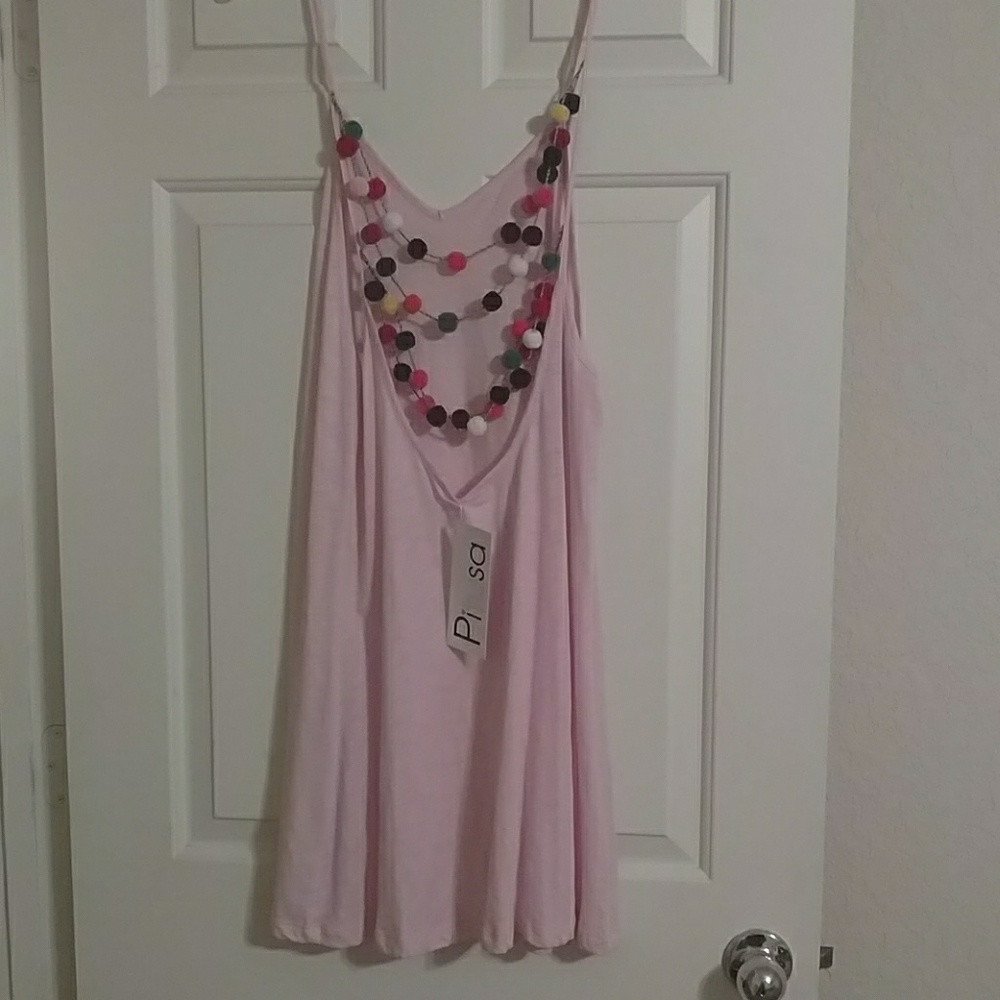 Pitusa mini pom pom dress